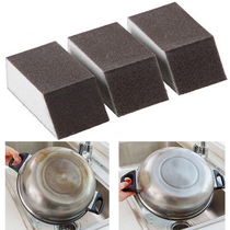 Emery sponge wipe magic iron rust sponge kitchen decontamination cleaning brush washing pot dishwashing sponge block