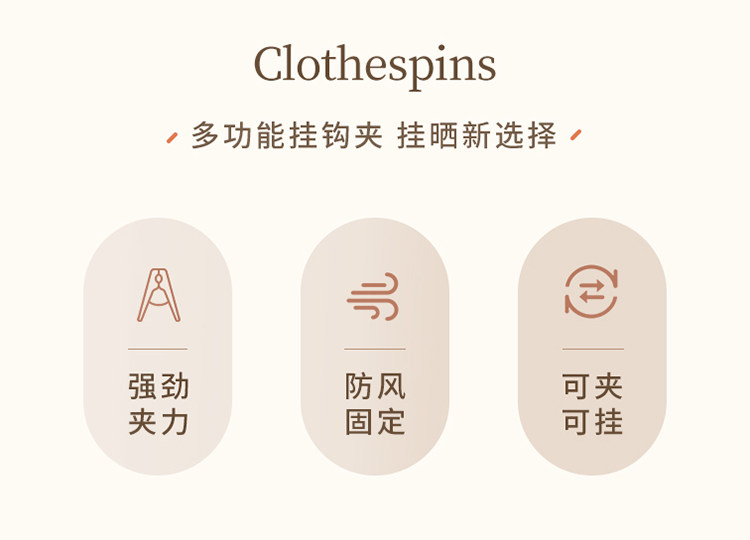 【中国直邮】 优勤 【两头双用】长尾夹子挂钩(白色10个)灵活多功能厨房浴室收纳生活用品照片衣帽夹毛巾挂钩l