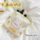 Pearl zipper cotton bag, aunt's napkin storage bag, cute menstrual bag, portable students bag, ຖົງໃສ່ຜ້າອະນາໄມ