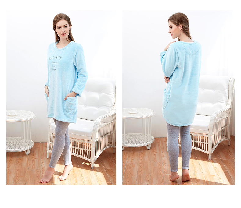 Pyjama pour femme à manches longues - Ref 2992375 Image 13