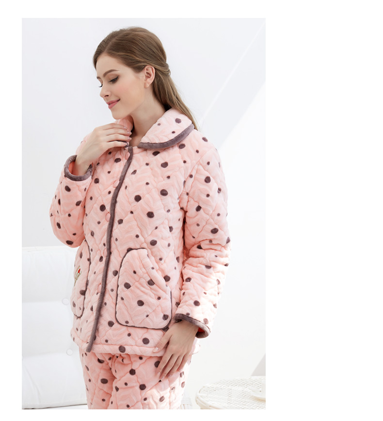 Pyjama pour femme à manches longues - Ref 2992384 Image 11