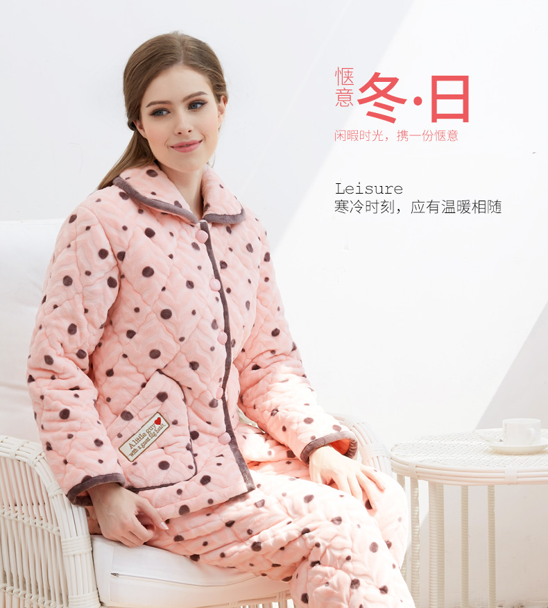 Pyjama pour femme à manches longues - Ref 2992384 Image 6