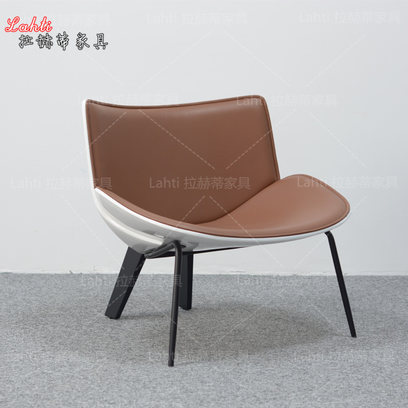 Do-Maru Chair Creative Classic Leisure chair Shaped Chair Designer Personality Chair Italia Small Brown Chair