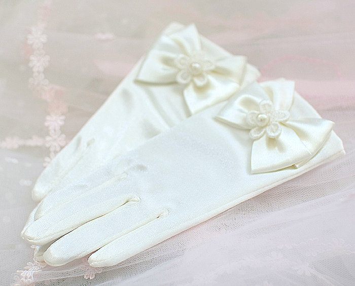 Gants pour fille en satin - Ref 2149807 Image 7