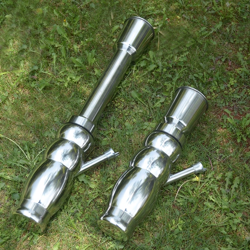 Портативный кальян из провинции Юньнань, большой мундштук из нержавеющей стали