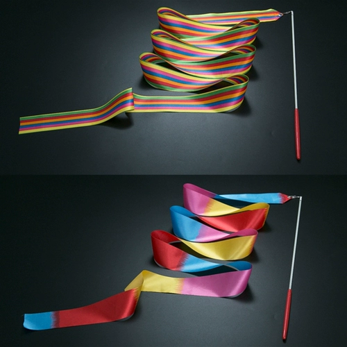 Детская танцующая лента, разноцветная гимнастическая игрушка, раннее развитие