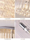 Chandelier for Duplex Lobby, Villa Living Room, Crystal Chandelier, Loft Duplex, Rural Self-Built House, Staircase Light