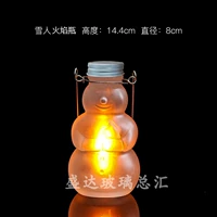 Снеговик пламенная бутылка