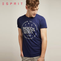 ESPRIT 2016夏新品 男士 创意印花短袖T恤-076EE2K003