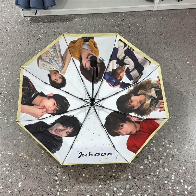 Japanese Lorzcortis Merchandise Juhoon Sunshade Umbrella Portable Rain or Shine Umbrella for Fans