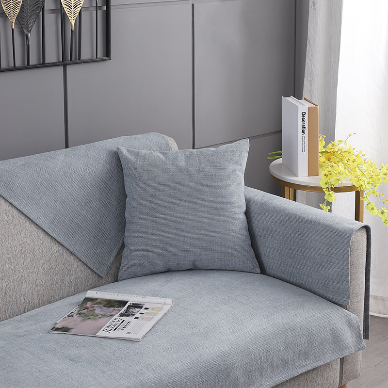 Autumn Nordic sofa cushion cover Chenille fabric non-slip custom made four seasons universal cover towel modern simplicity