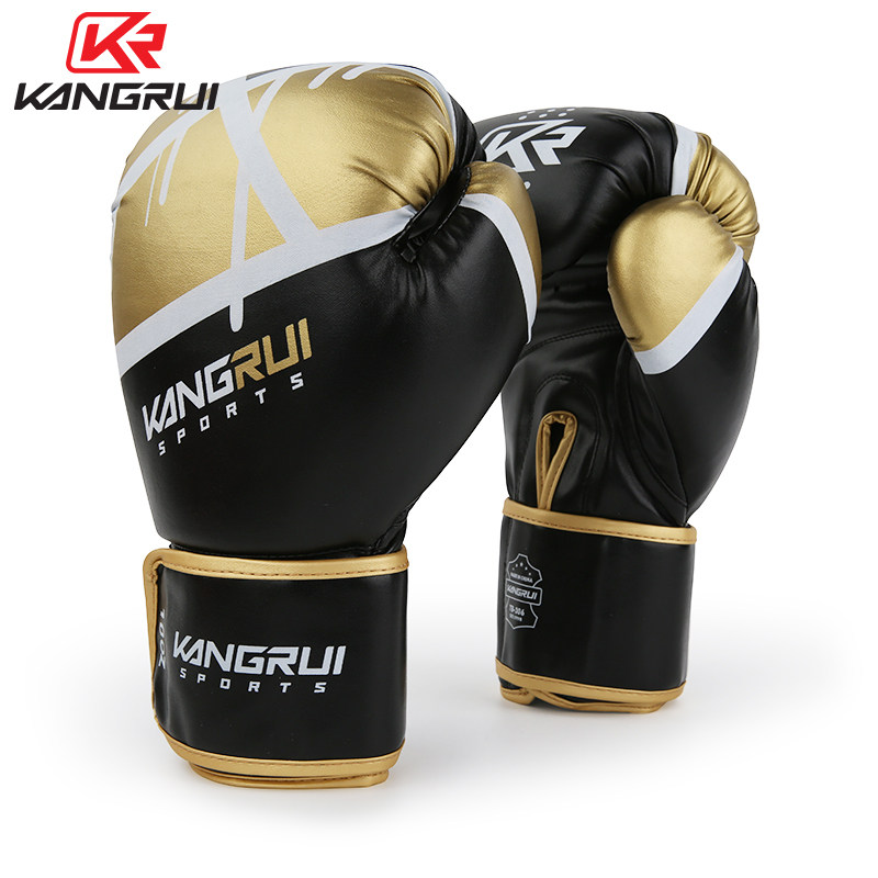 Kangrui Boxing gloves for children Adult Professional Sanda Free Boxing Muay Thai Sandbag boy training ufc gloves
