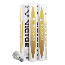 Victor Victor Victor Triumph Gold Yellow 5 Badminton Gold NO5 Badminton 5 Golden Yellow Ball Resistant
