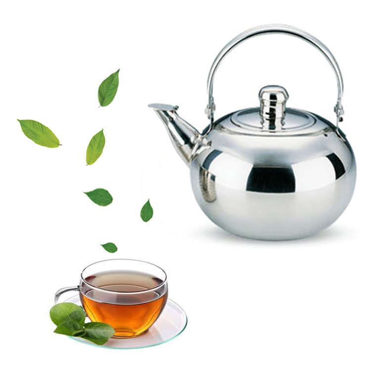 Thickened Stainless Steel Teapot Bubble Teapot Teapot and Kettle Hotel Dining Room Hotel Kettle Home small tea kettle