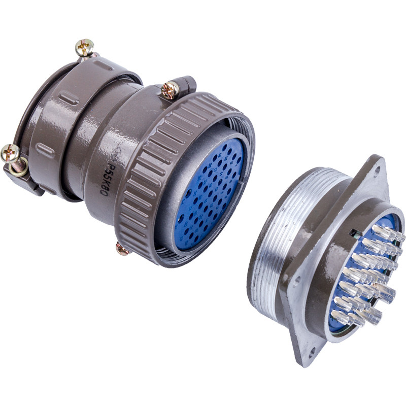 HAOGNCN round connector P55 aviation plug socket 35 core P55K8Q P55J8A connector