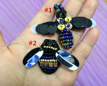 Handmade nail bees cloth patch hat DIY decorative patch accessories