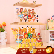 (Pre-sale) Blind box containing Bubble Bubble Mater display case Hand-run anti-dust box acrylic display cabinet