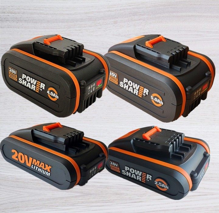 Witx Petty Feet 4 0 2 5 2 0AH Lithium battery Wiks 030 VACUUM CLEANER wg630 CAR WASH MACHINE wx372