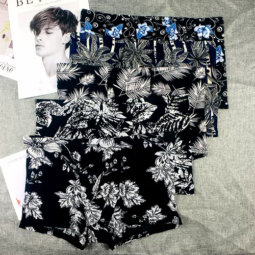 Шелковые летние тонкие дышащие трусы