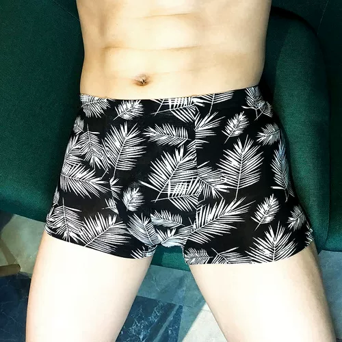 Шелковые летние тонкие дышащие трусы