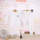 Wright gấu trẻ em đồ lót bé trai và bé gái mùa thu đồ ngủ trẻ sơ sinh áo len cotton cho bé dịch vụ nhà mùa thu bộ đồ lót trẻ em