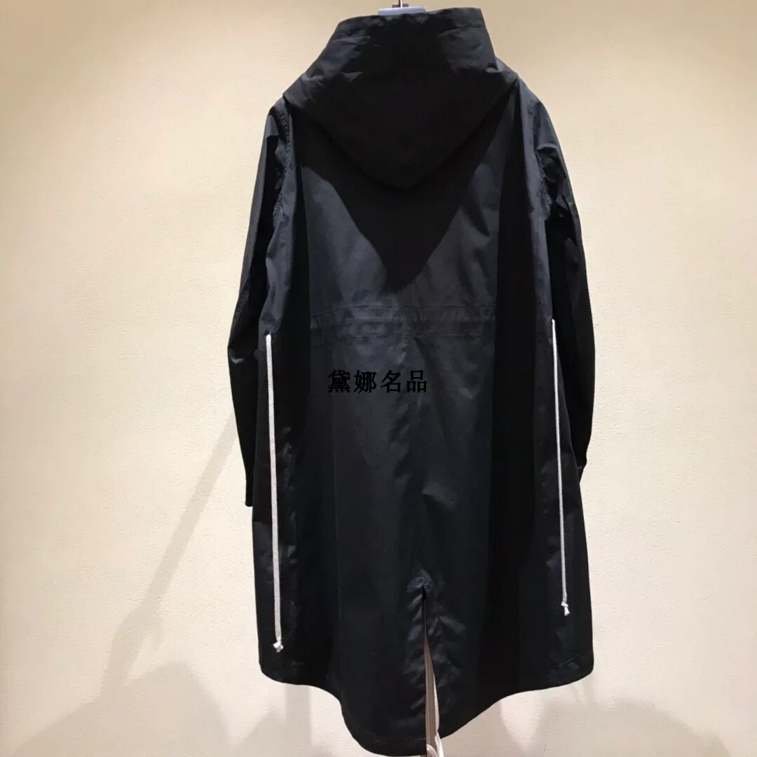 [Rick Owens 21SS 主线 男士宽松版Parka大衣外套 RU21S6971]