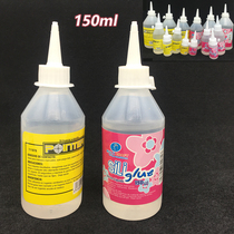 150ML alcohol glue non-woven fabric special glue photo film plastic dragon transparent environmental protection hemp rope glue