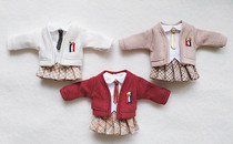 ob11 baby clothes Japanese school uniform College style suit gsc clay baby clothes