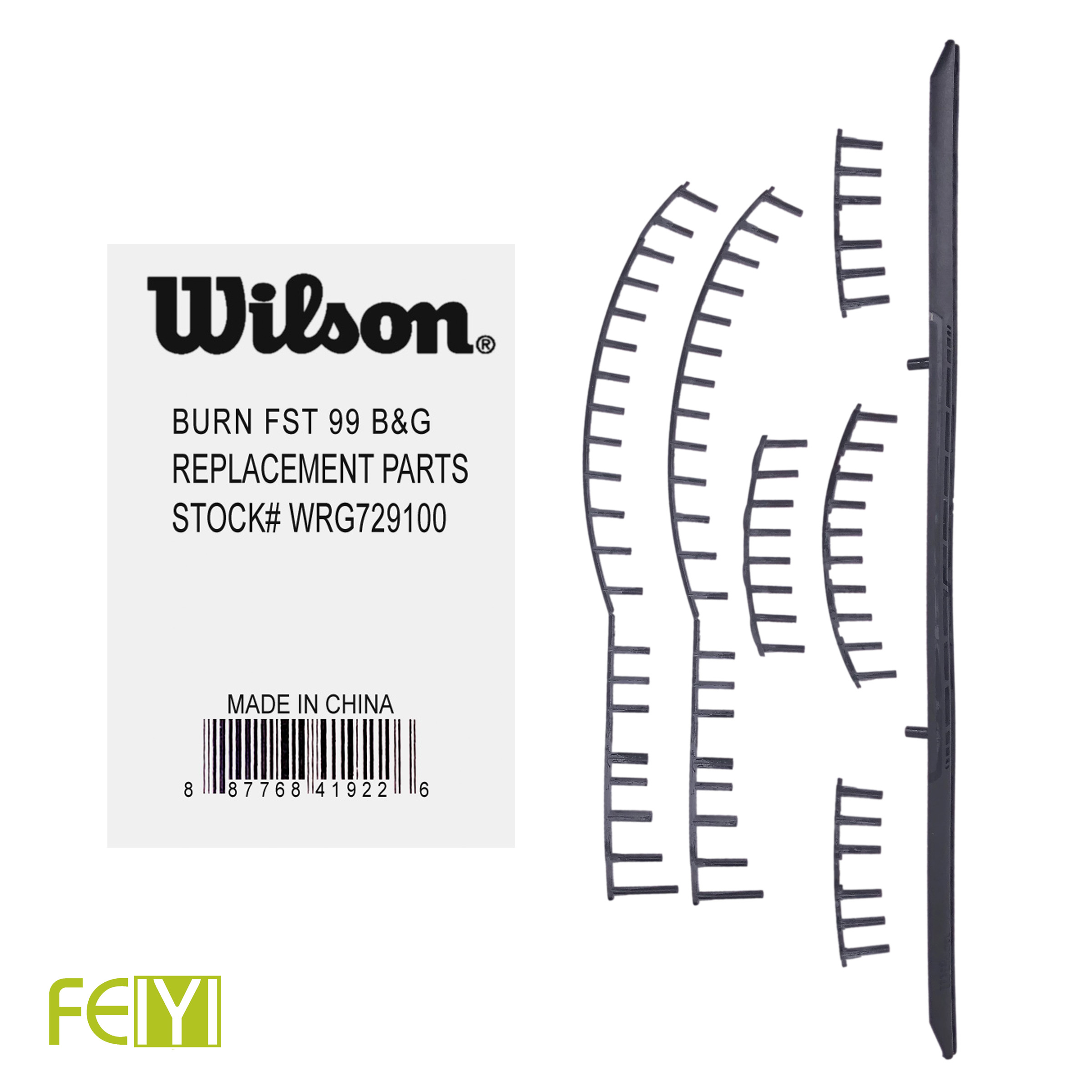 Wilwin Wilson Burn FST 99S 2016 net racket protective wire keeper
