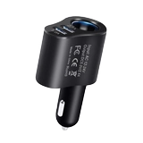Auto Load Charger 80W Мобильный телефон супер быстрая зарядка сигарет зажигалка заглушка One Trag Three Car Зарядка USB -порт