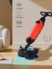 Small Hand-Push Dual-Brush Mini Floor Scrubber for Commercial Use in Supermarkets, Restaurants, and Hotels, Three-In-One Mopping and Vacuuming Machine