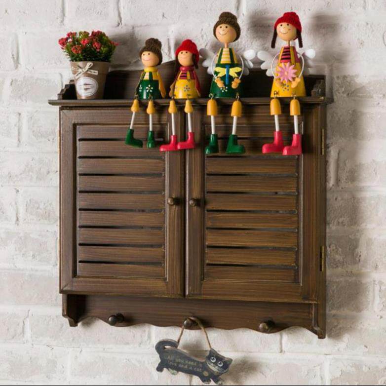 Empty size push-pull Nordic distribution box hanging painting square vertical oil painting hydraulic track distribution box 3d