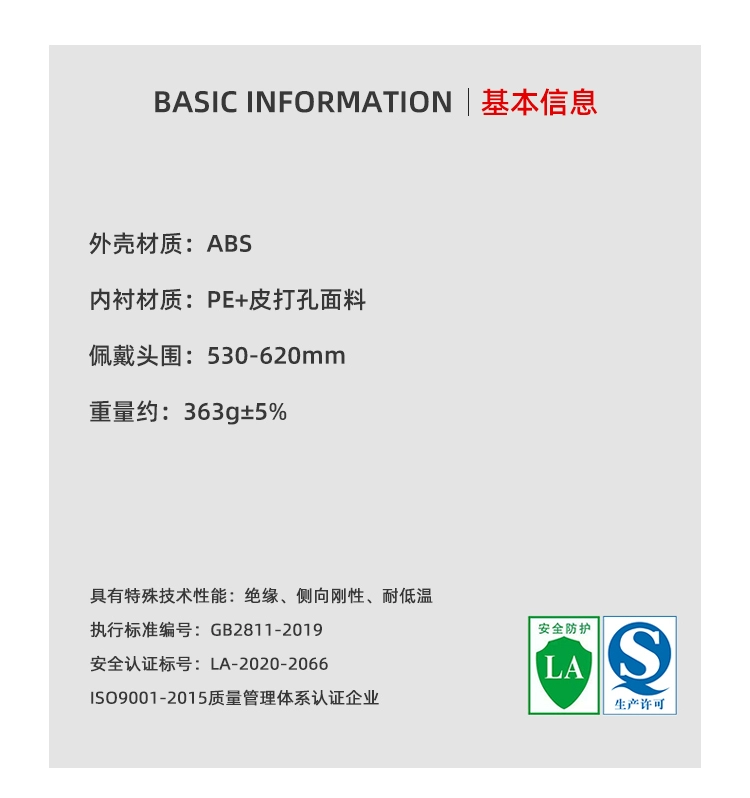 Công trường xây dựng mũ bảo hiểm an toàn thoáng khí ABS sang trọng dày cường độ cao hình chữ V chống va đập Mũ bảo hiểm kỹ thuật xây dựng Mũ bảo vệ