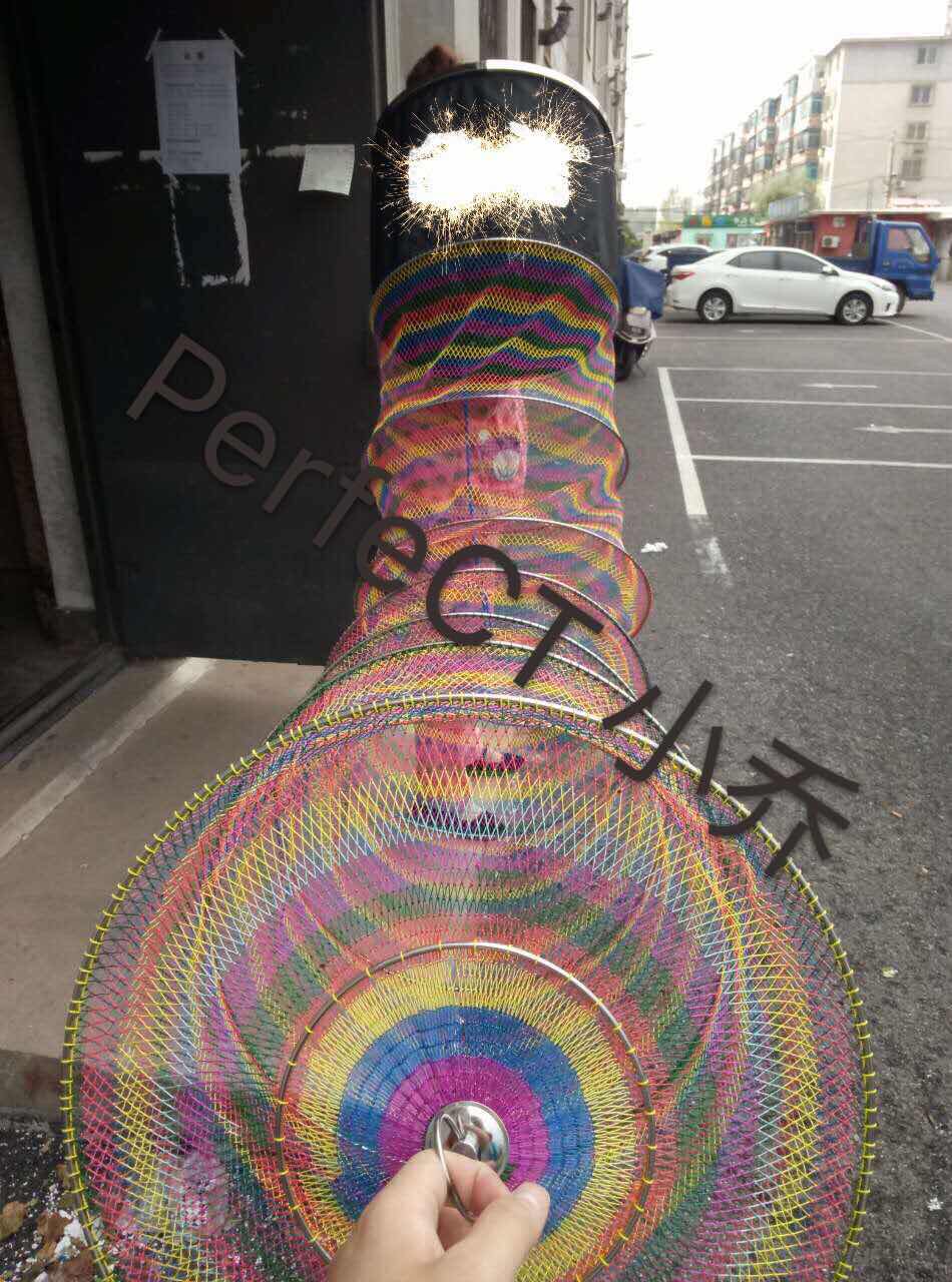 Little Joe's new Hercules Tai fishing pure hand-woven thickened folding wear-resistant stainless steel PE competitive fish guard pocket