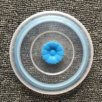 Blue 5 inch sealed bowl cover accessories