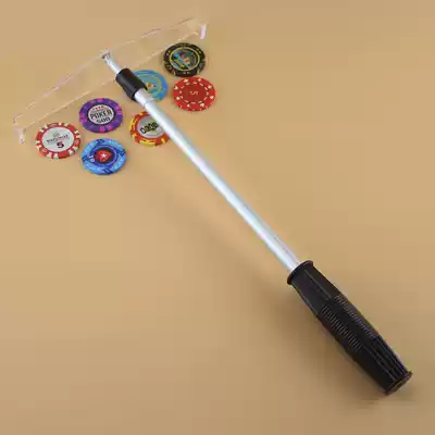Baccarat Mahjong chip chip pick-up code Rod receiver chip Harrow retractable