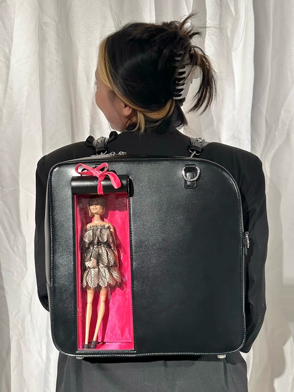 Wang Baoniu Doll Adoption Agency Large Capacity Color-Block Cute Trendy Backpack