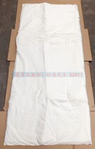 White cotton mattress unit on duty construction site school dormitory thick pad is moisture-proof with zipper removable and washable