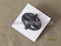 New Mi Guo infantry combat medical skills metal badge black stationed seniority action commemorative medal animation