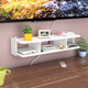 Living room TV set-top box rack wall rack router storage box wall hanging bedroom decorative partition free of punching