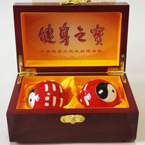 50MM Baoding Iron Ball Fitness Ball Geriatric Sports Massage Health Ball Grip Transfer Palm Exercise Handball Recovery Ball