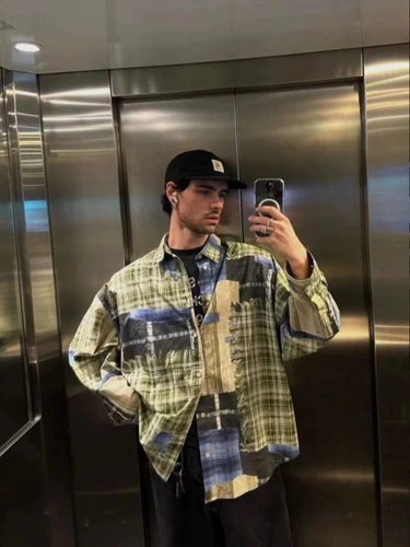 Рубашка для влюбленных, услуга «3D цифровая печать», свободный крой