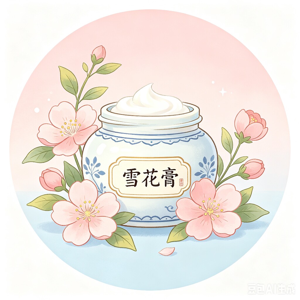 上 海老字号雪花膏的LOGO