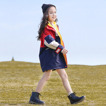 Next win childrens assault jacket three-in-one detachable thickened autumn and winter New Foreign style middle-aged girl coat