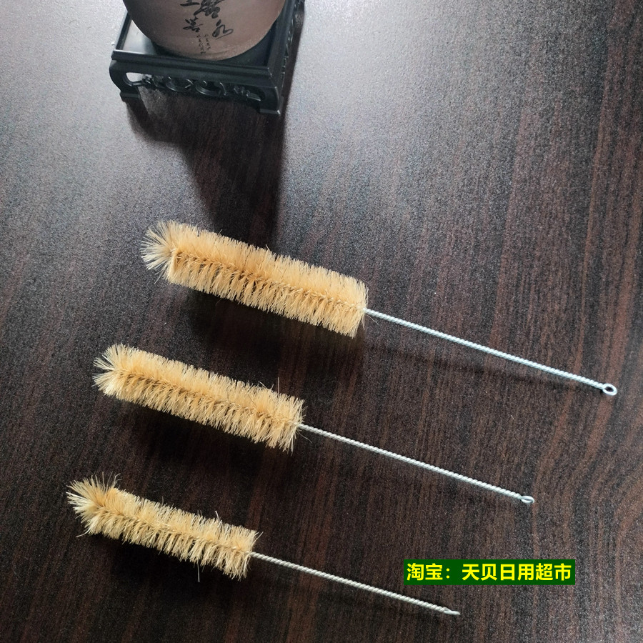 试管刷猪毛试管刷实验室试管刷毛刷大中小号