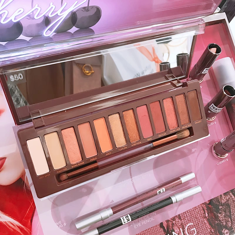 Spot Urban Decay UD Decjection City 2017 Bảng phấn mắt màu NAKED HEAT12 mới 123 phấn mắt clio