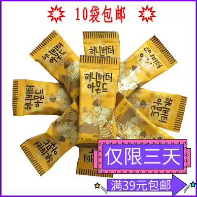 10 packs two packs of Korean original imported Tom Farm honey cream Almond dried fruit nut 35g