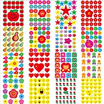 Baby reward stickers praising stickers kindergarten teachers special rewards stickers small safflower