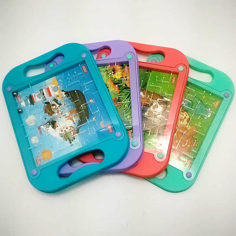 Palm Console Large Plane Maze Puzzle Ball Bearing Ball Walking Pearl Special Force Balance Training Toddler Gift