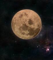 Moon costume background photo studio theme costume photo background studio costume background CM-7113